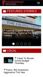 Mobile Screenshot of caledonianrecord.com